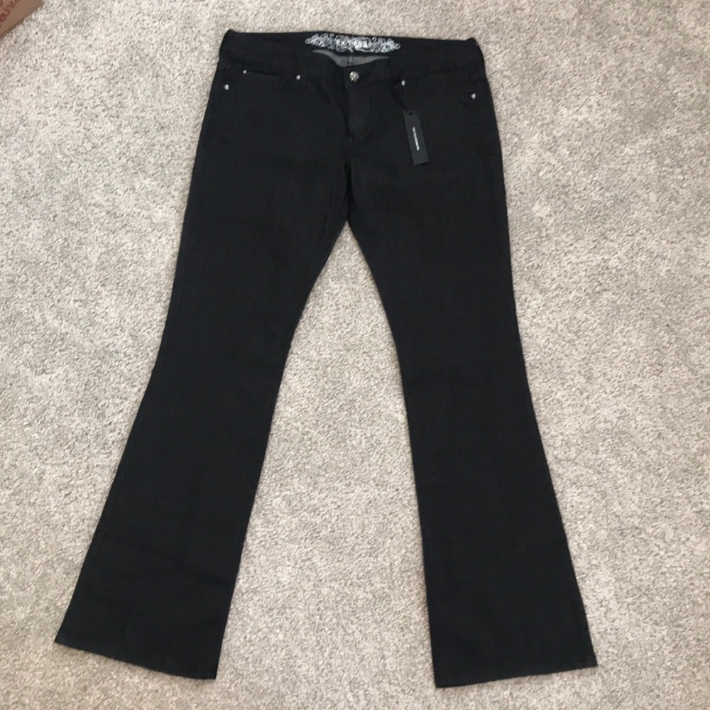 EXPRESS dark wash jeans NWT